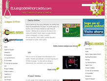 Tablet Screenshot of eljuegodelahorcado.com